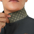 Giordano Men's 3D Lion Polo: Slim Fit, Bold Embroidery, Premium Pique - Premium Polo