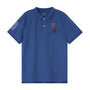 Men's 3D Lion Polo: Slim Fit, Bold Embroidery, Premium Pique S - Shop Giordano