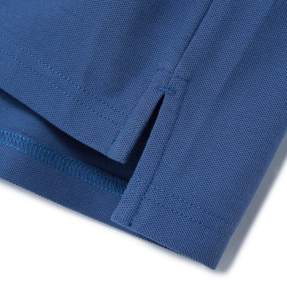 Men's 3D Lion Polo: Slim Fit, Bold Embroidery, Premium Pique - Giordano