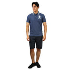 Giordano Men's 3D Lion Polo: Slim Fit, Bold Embroidery, Premium Pique - Premium Polo