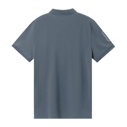 Men's 3D Lion Polo: Slim Fit, Bold Embroidery, Premium Pique - Giordano