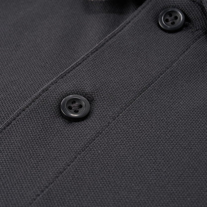 Men's 3D Lion Polo: Slim Fit, Bold Embroidery, Premium Pique - Giordano