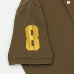 Men's 3D Lion Polo: Slim Fit, Bold Embroidery, Premium Pique S - Shop Giordano