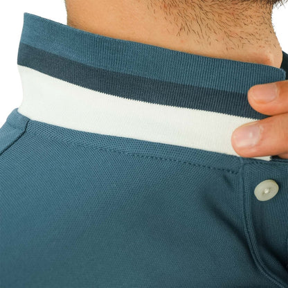 Men's 3D Lion Polo: Slim Fit, Bold Embroidery, Premium Pique - Giordano