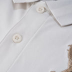 Men's 3D Lion Polo: Slim Fit, Bold Embroidery, Premium Pique S - Shop Giordano