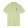 Men's 3D Lion Polo: Slim Fit, Bold Embroidery, Premium Pique S - Shop Giordano