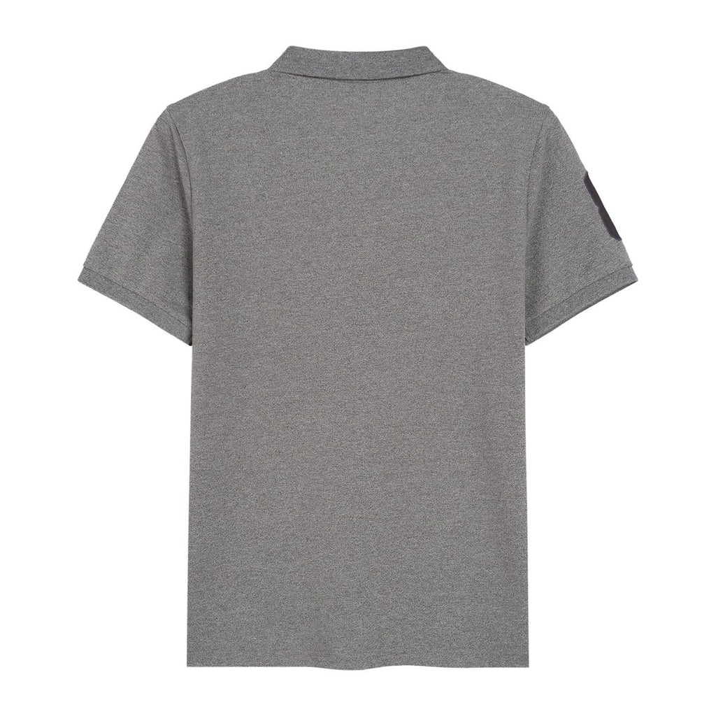 Men's 3D Lion Polo: Slim Fit, Bold Embroidery, Premium Pique S - Shop Giordano