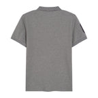 Men's 3D Lion Polo: Slim Fit, Bold Embroidery, Premium Pique S - Shop Giordano
