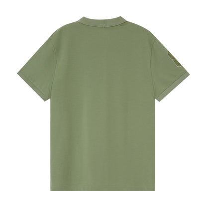 Men's 3D Lion Polo: Slim Fit, Bold Embroidery, Premium Pique - Giordano