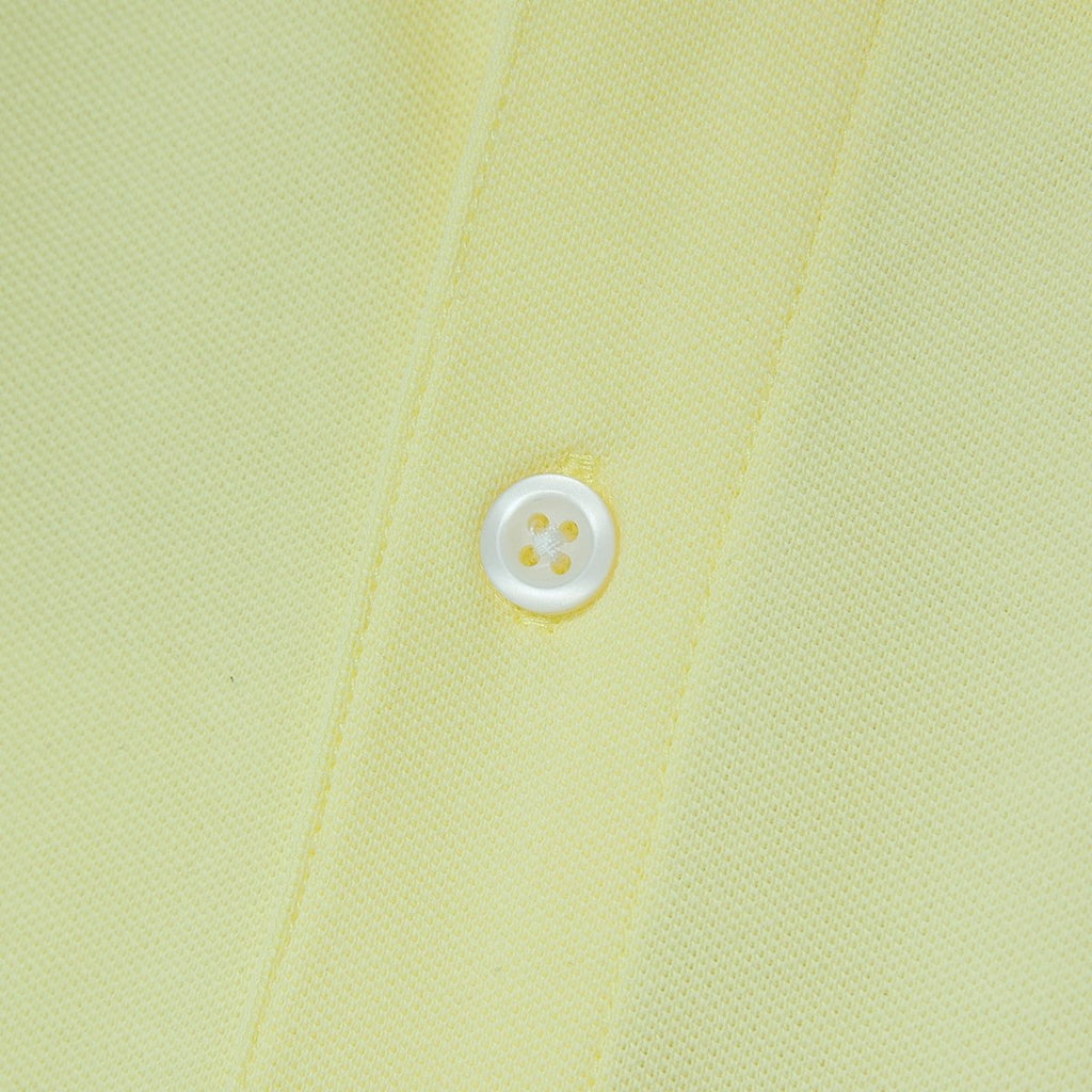 Men's 3D Lion Polo: Slim Fit, Bold Embroidery, Premium Pique S - Shop Giordano