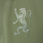 Men's 3D Lion Polo: Slim Fit, Bold Embroidery, Premium Pique S - Shop Giordano