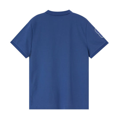 Men's 3D Lion Polo: Slim Fit, Bold Embroidery, Premium Pique - Giordano