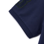 Men's 3D Lion Polo: Slim Fit, Bold Embroidery, Premium Pique S - Shop Giordano