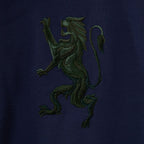 Men's 3D Lion Polo: Slim Fit, Bold Embroidery, Premium Pique S - Shop Giordano