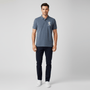 Men's 3D Lion Polo: Slim Fit, Bold Embroidery, Premium Pique S - Shop Giordano