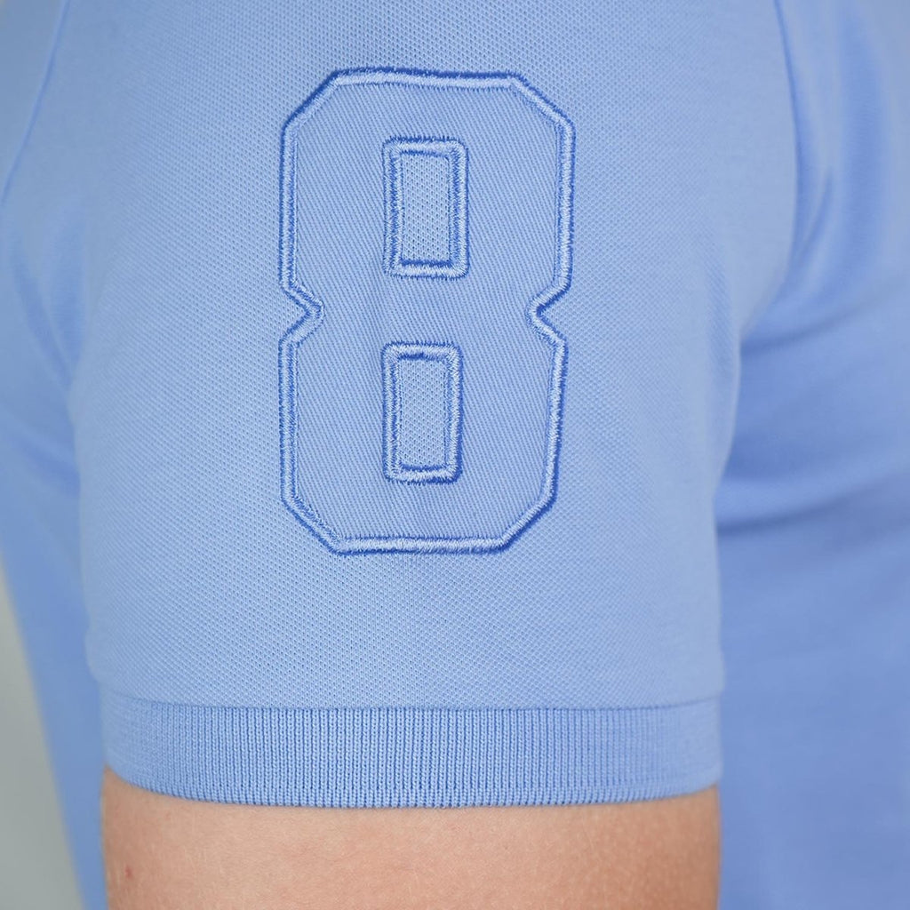 Men's 3D Lion Polo: Slim Fit, Bold Embroidery, Premium Pique S - Shop Giordano