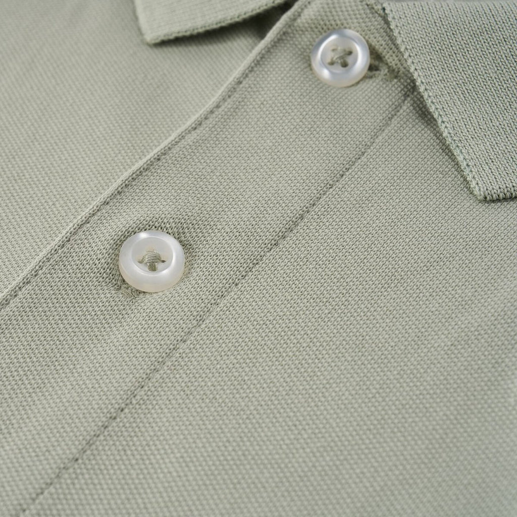 Men's 3D Lion Polo: Slim Fit, Bold Embroidery, Premium Pique S - Shop Giordano