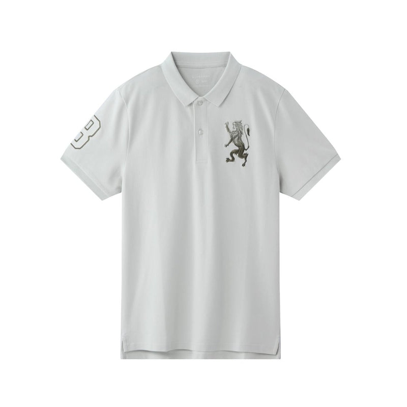 Men's 3D Lion Polo: Slim Fit, Bold Embroidery, Premium Pique XS - Shop Giordano