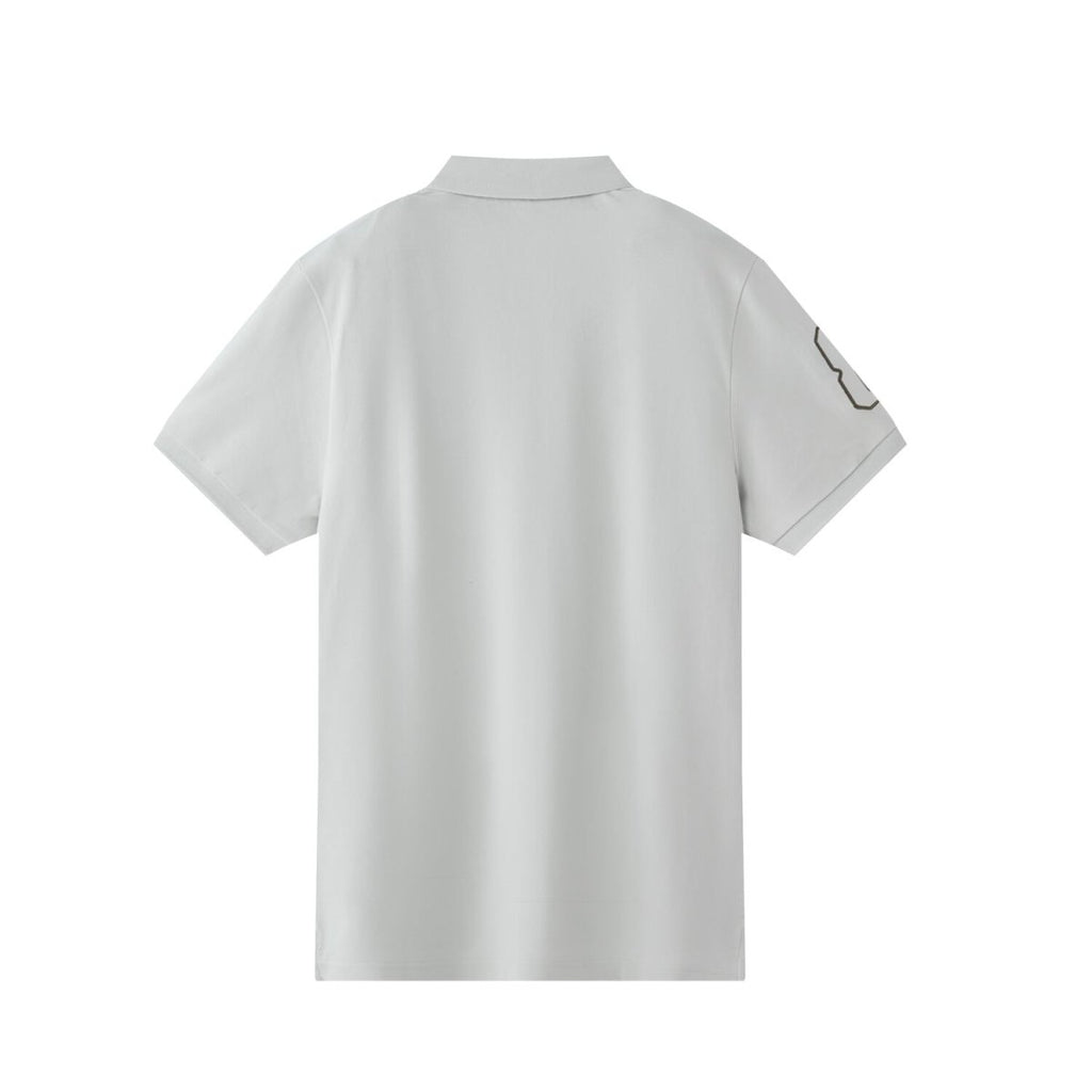 Men's 3D Lion Polo: Slim Fit, Bold Embroidery, Premium Pique XS - Shop Giordano