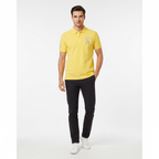 Men's 3D Lion Polo: Slim Fit, Bold Embroidery, Premium Pique XS - Shop Giordano