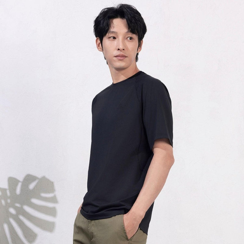 Giordano Men's Active Fit Color Block Tee - Premium Tee