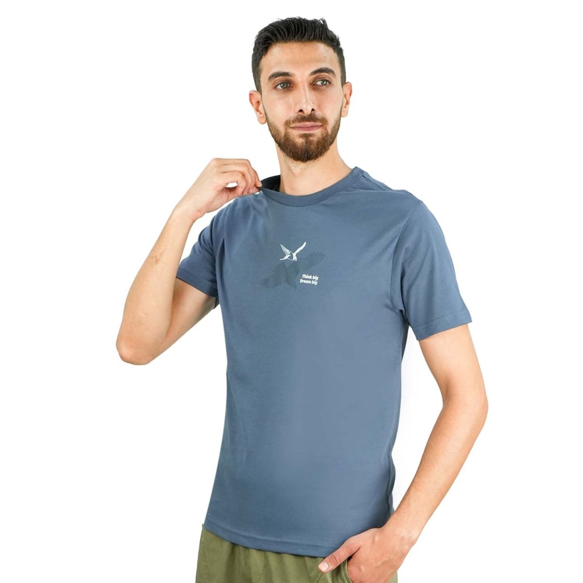 Men's All - Over Print Slim Fit Tee - Giordano