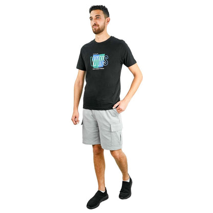 Men's All - Over Print Slim Fit Tee - Giordano