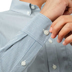 Giordano Men's Bamboo Blend Twill Shirt | Slim Fit, Cool Comfort - Premium Shirts