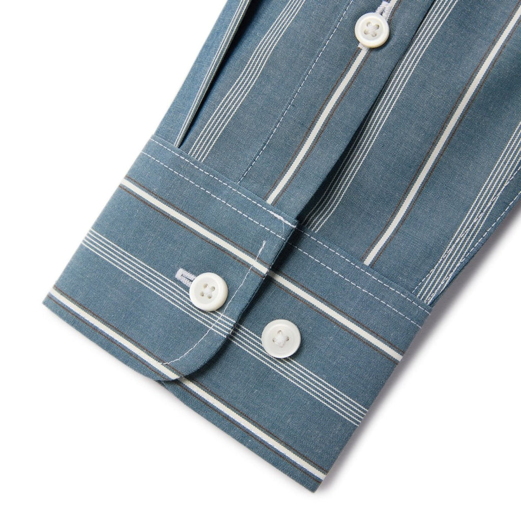 Giordano Men's Bamboo Blend Twill Shirt | Slim Fit, Cool Comfort - Premium Shirts