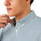 Giordano Men's Bamboo Blend Twill Shirt | Slim Fit, Cool Comfort - Premium Shirts