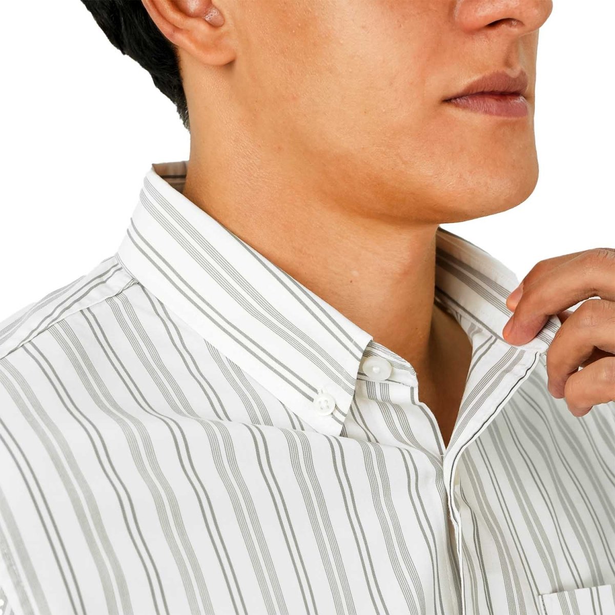 Giordano Men's Bamboo Blend Twill Shirt | Slim Fit, Cool Comfort - Premium Shirts