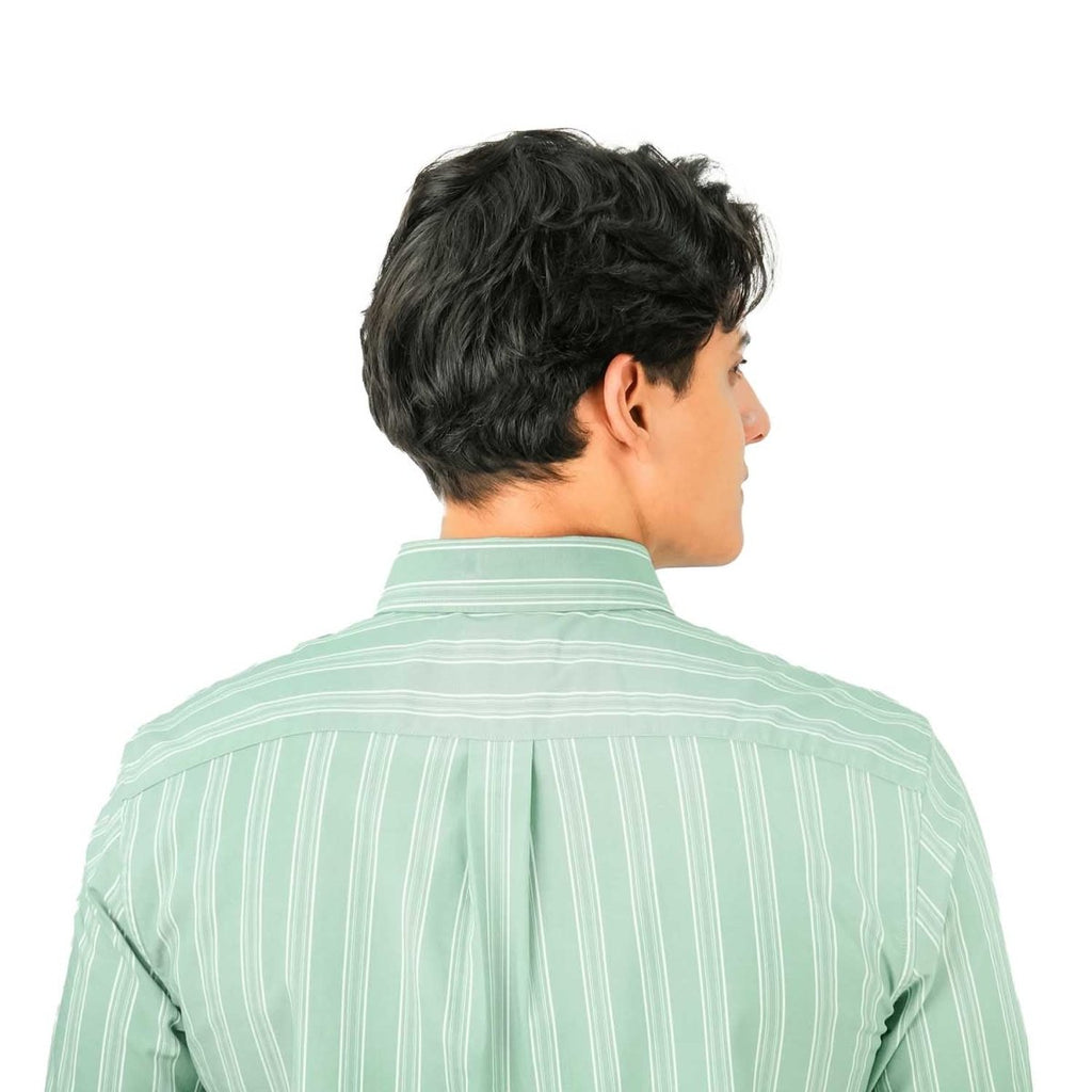 Giordano Men's Bamboo Blend Twill Shirt | Slim Fit, Cool Comfort - Premium Shirts
