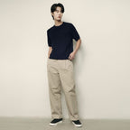 Men’S Cable Knit Cotton - Polyester Short Sleeve Sweater | Korea Collection S - Shop Giordano