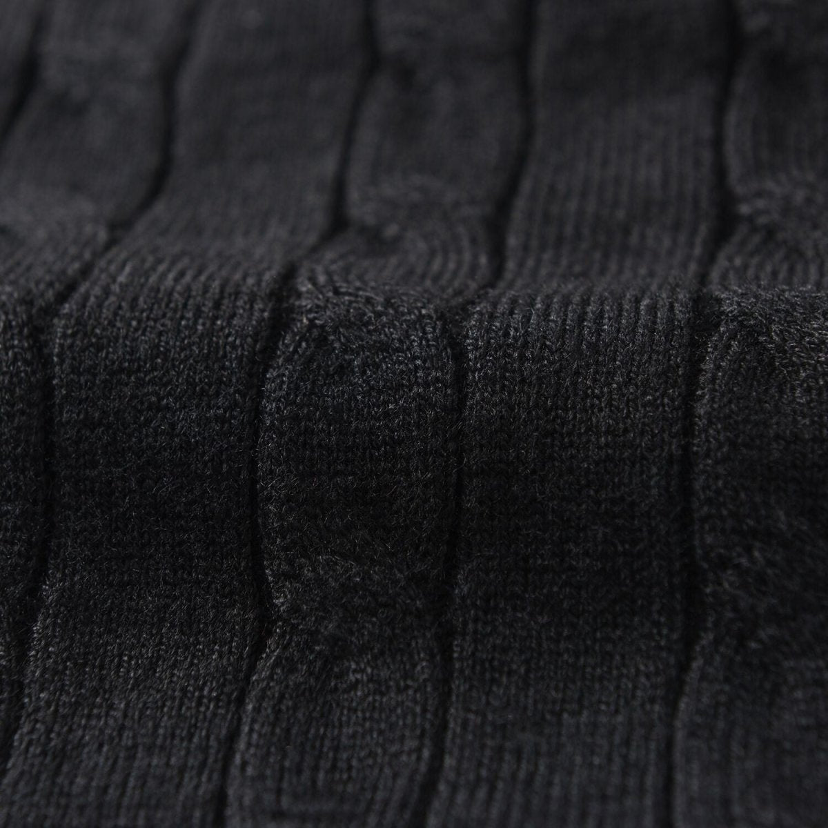 Men’S Cable Knit Crew Neck Long Sleeve Sweater S - Shop Giordano