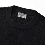 Men’S Cable Knit Crew Neck Long Sleeve Sweater S - Shop Giordano