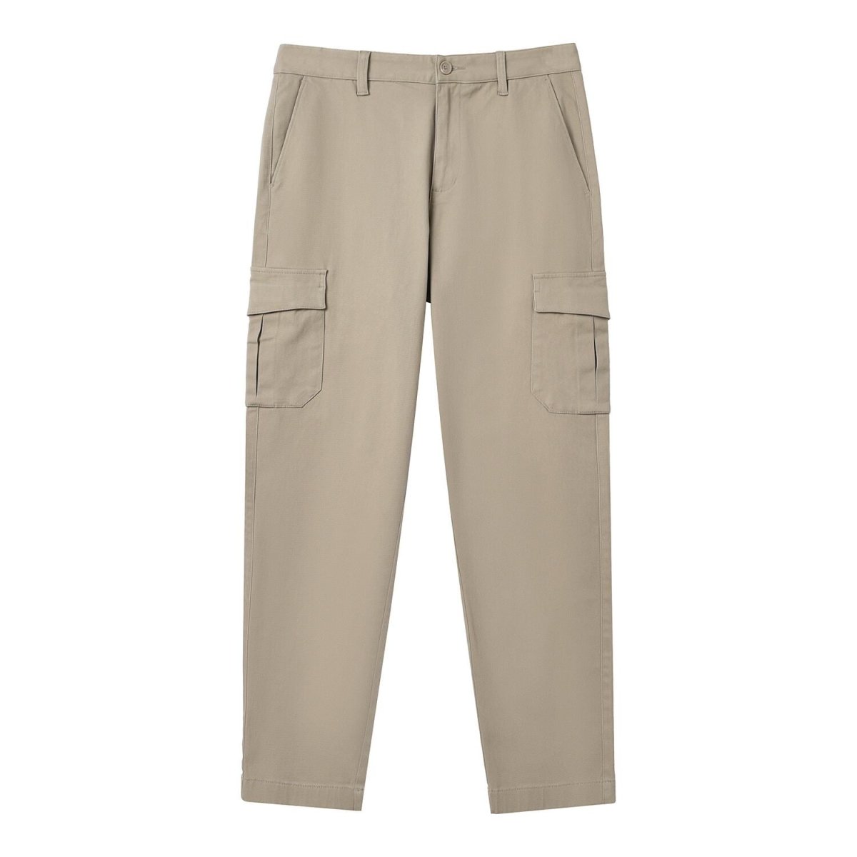 Men's Cargo Pants: Relax Tapered Fit, Stretch Twill - Giordano