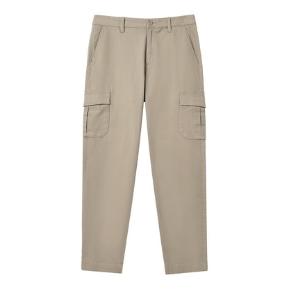 Men's Cargo Pants: Relax Tapered Fit, Stretch Twill - Giordano