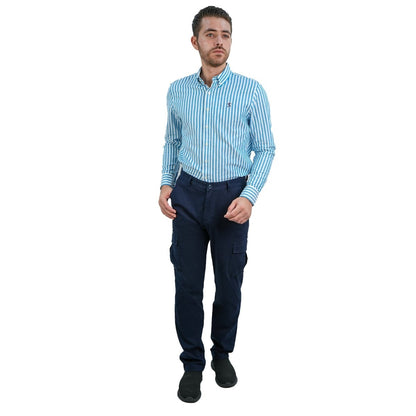 Men's Cargo Pants: Relax Tapered Fit, Stretch Twill - Giordano