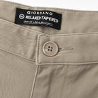 Men's Cargo Pants: Relax Tapered Fit, Stretch Twill 30 - Shop Giordano