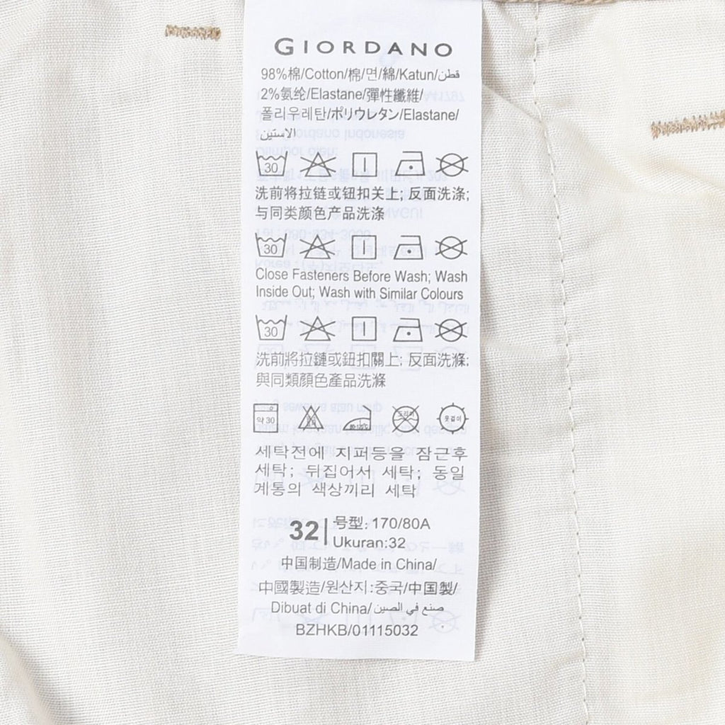Men's Cargo Pants: Relax Tapered Fit, Stretch Twill 30 - Shop Giordano