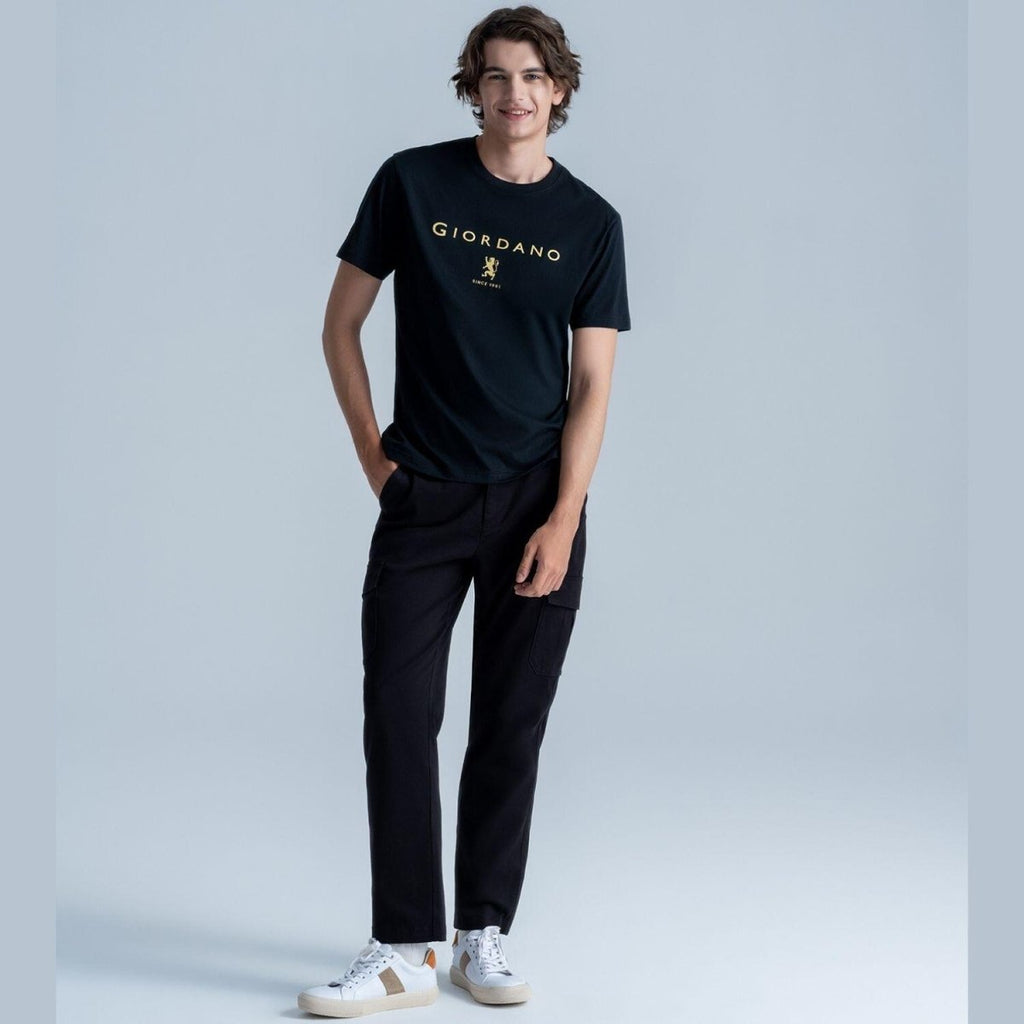 Men's Cargo Pants: Relax Tapered Fit, Stretch Twill 30 - Shop Giordano