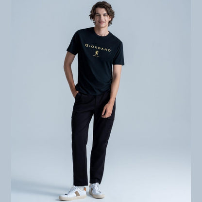 Men's Cargo Pants: Relax Tapered Fit, Stretch Twill - Giordano