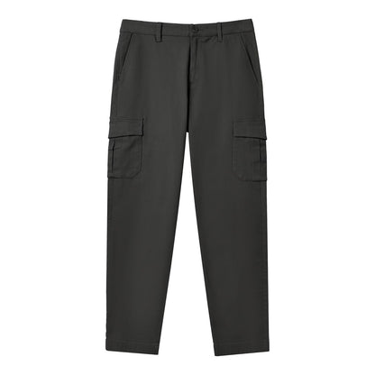 Men's Cargo Pants: Relax Tapered Fit, Stretch Twill - Giordano