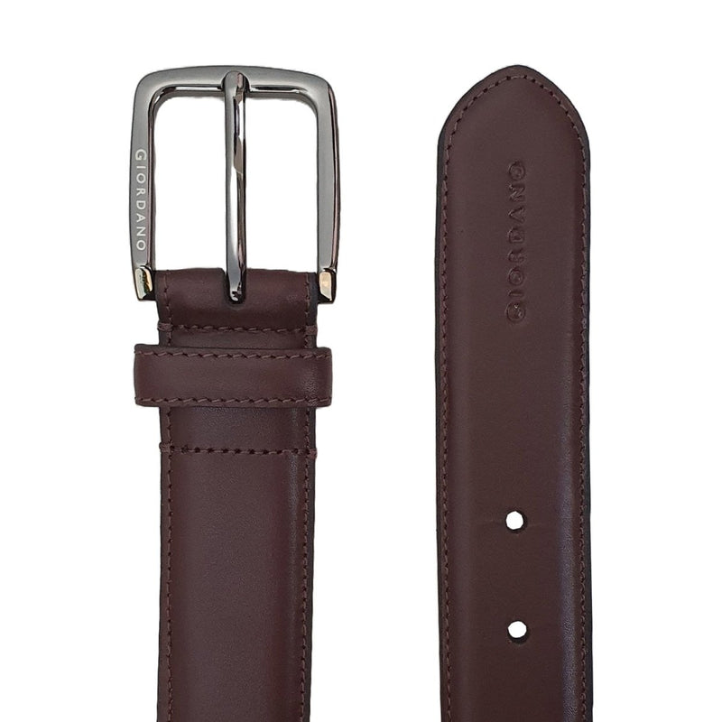 Giordano Men's Casual Leather Belt - Premium Belts