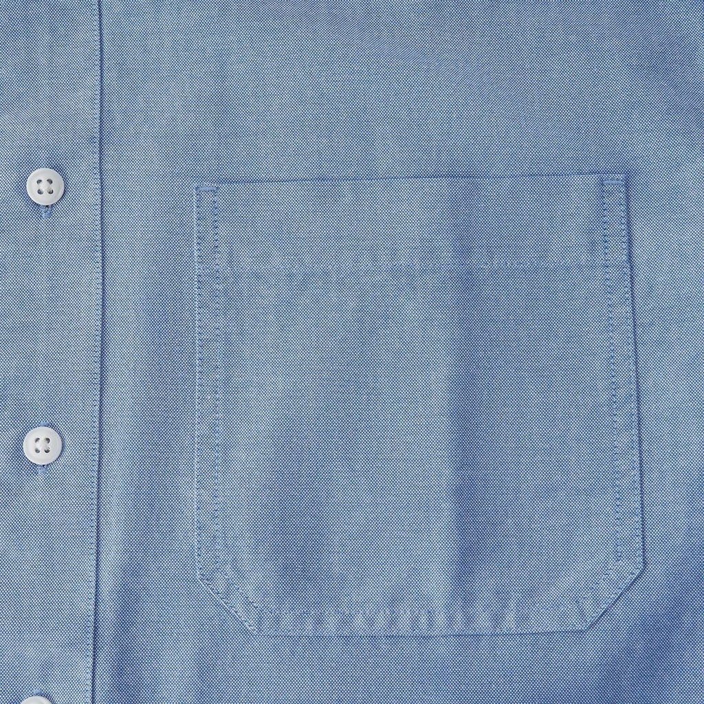 Men's Casual Oxford Shirt: 100% Cotton, Relaxed Fit S - Shop Giordano