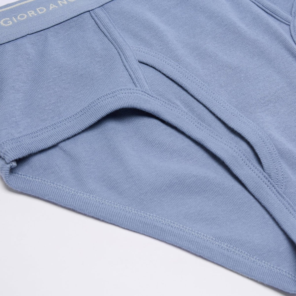 Giordano Men's Classic Cotton Rib Briefs 6 - Pack Essentials - first_variant_option_2 Premium Briefs for Giordano