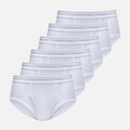 Giordano Men's Classic Cotton Rib Briefs 6 - Pack Essentials - first_variant_option_2 Premium Briefs for Giordano