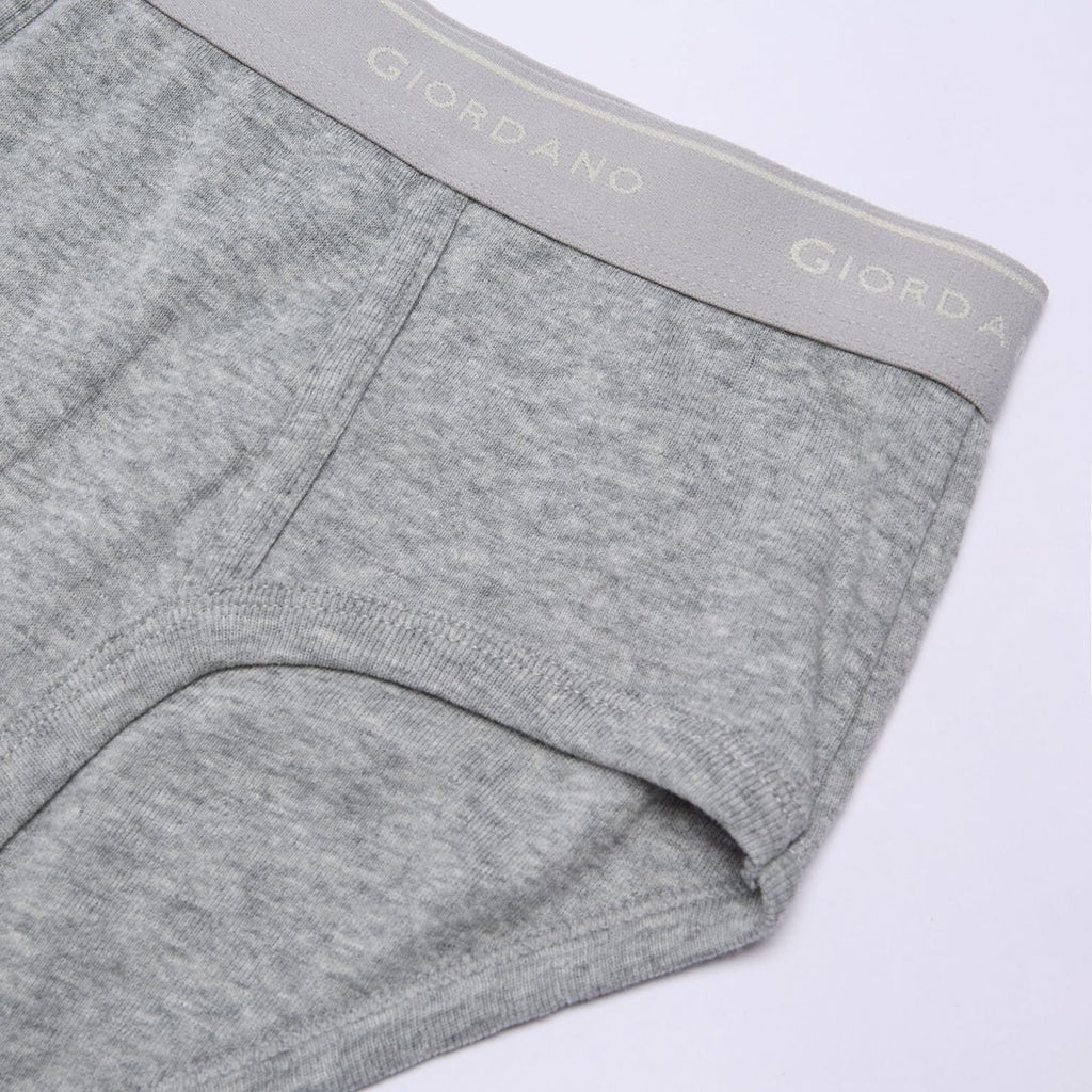 Variant Brief Men's Classic Cotton Rib Briefs 6-Pack Essentials – Giordano