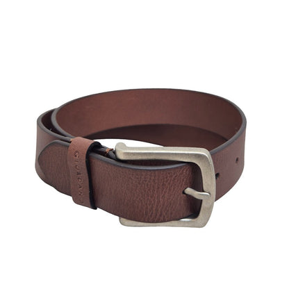 Men's Classic Leather Belt - Durable Everyday Style - Giordano
