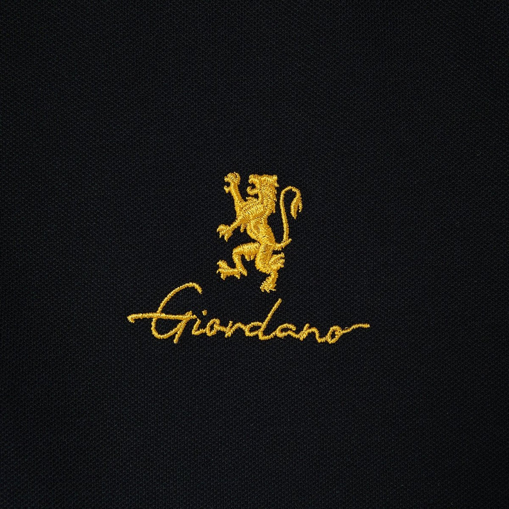 Men's Classic Slim Fit Polo With Signature Embroidery S - Shop Giordano